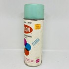 Vintage 70s Krylon Pastel Aqua 2002 Notch Top Paper Label Spray Paint Can Borden