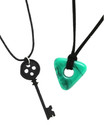 Coraline Key   Seeing Stone Necklace Set Of 2 Licensed Laika Brand New W tag