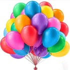 100 X Latex Plain Baloon Ballons Helium Balloons Wedding Party Birthday Baloons