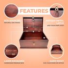 Antique Style Wood Storage Box Wooden Keepsake Box For Jewelry Boxes Home Decor