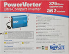 Tripp Lite Powerverter Ultra Compact Inverter 375w With 2 Outlets  Blue
