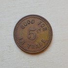 Herbolds News Stand Ellwood City Pennsylvania Good For 5c In Trade Token 1920s