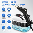 Pressurized Handheld Steam Cleaner  Portable Steamer For Cleaning With 1 2l Larg