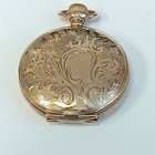 Antique Gold Filled Etched Pocket Watch Case Size Zero