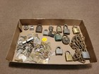 Vintage Padlocks And Keys Lot Yale Chicago Elgin Majestic   More Over 100 Pcs