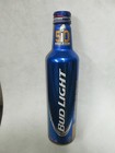 A Nfl 2016 Super Bowl 50th Bud Light Aluminum Beer Bottle  Empty  1 Owner