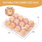 60pack Egg Cartons Cheap Bulk 1 Dozen Jumbo Egg Cartons Extra Large Duck Egg    