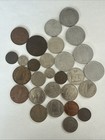 Vintage World Coin Lot Collection Old Silver European Asia Wwii Coins 170 