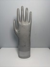 Hollow Aluminum Steel Metal Glove Hand Mold Industrial Decor Display Vintage