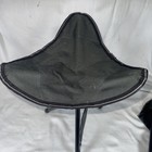 Camping Stool Folding Lightweight 3 Legs Tripod Camp Stools 18    High Lot Of 2