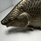 Vintage Italian Brass Stamped Fish Holder 