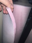 Pink Sewing Foam Upholstery First Quality 1 2  Craft Padding W scrim Backing 58   