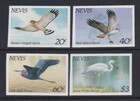 Nevis 1985 Bird Stamps  Local Hawks And Herons Imperf  Mnh - Birdl121