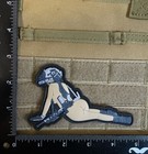 Gun Girl Night Vision Morale Funny Tactical Operator Military Rubber Patch Hook