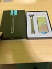 Shavelogic Sl5 Shaving System Four  4  Five Blade Cartridges All-metal Handle
