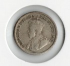 Coin Newfoundland 5 Cents 1917 C Km13  Silver