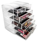 Sorbus Makeup And Jewelry Storage Case Display-4 Large And 2 Small Drawers