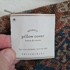 Pottery Barn Navin Tapestry Print 22 X 22 Pillow Cover Brown Blue Neutral New