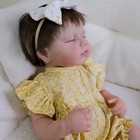20  Girl Reborn Baby Dolls Lifelike Vinyl Body Adorable Sleeping Doll Kids Toy