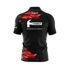  custom Name  - Hammer Red Luxury Strikes Bowling Jersey Shirts Size S-5xl
