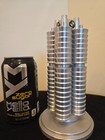 Rare Heavy Metal Bmw Headquarters Souvenir Building Architecture Model Replica