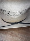 Vintage Stetson 8x Shantung Panama Straw Cowboy Hat Sz 6-7 8
