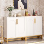 59  Sideboard Buffet Cabinet Credenza 4-door Dining Kitchen Storage Cabinet