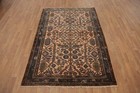 Vegetable Dye Wool Traditional Style Rug 4x7 Ft Hand-knotted All-over Carpet