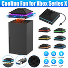 Usb Rgb Cooling Fan For Xbox Series X Console Adjustable Low-noise Cooler Stand