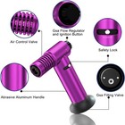 Jet Butane Torch Lighter Safety Lock   Adjustable Flame Refillable Purple