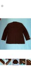 Patrick James Wool Vintage Jacket Sport Coat Gold Buttons Dark Brown Sz 42r