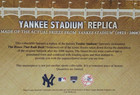 Yankee Stadium Replica Made From Actual Frieze From Yankee Stadium 1923-2008 New