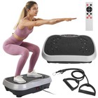 Vibration Exercise Machine With Resistant Bands Remote Control Whole Body Vibrat