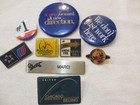 Vtg United Airline Pins  Button Pinbacks And Name Badge