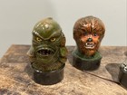 Lot Of 5 Universal Monsters Vintage Candles- Frankenstein  Wolf Man  Mummy