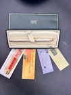 Cross Pinnacle 925 Sterling Silver Rollerball Pen  Box Paperwork Engraved