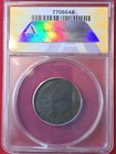 1723 Wood   s Hibernia Halfpenny     Anacs Vf20 Details     Colonial-era Copper Coin