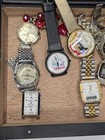 Pulsar Waltham Pierre Cardin Caravelle Disneyland Wristwatches Mixed Lot Box