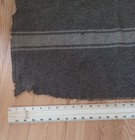 Vintage Ww2 Italian Army Officer Heavy Wool Striped Blanket  Heavy 79 By 60 Inch