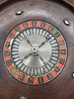 Vintage Table Top Roulette Wheel 16  Made In Usa