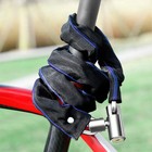 Heavy Duty Motorcycle Bike Bicycle Chain Lock Anti-theft Padlock Security W  Key