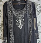 Nwt Ashro Dress Jacket Black Women Size M