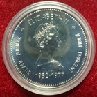 1977 Canada One Dollar Commemorative Silver Coin 