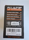 All-top Synthetic Winch Rope Cable Kit 1 2in X 92ft 31500lbs Heavy Duty Hook