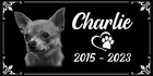 Engraved Pet Memorial Stone For Human  Pet  Dog  Cat  Horse  Custom Grave Marker