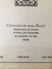Antique Seth Thomas 1924 Mantle Clock Catalog Chime Ships Bell Alarm   More  775