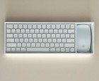 Apple Wireless Magic Keyboard  a 1644  And Magic Mouse  a 1657  White