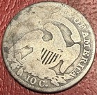 1834 Capped Bust Dime  Free Shipping