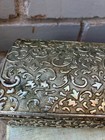 Vintage Studio Silversmiths Silver Plated Jewelry Box 8 75    X 3 75   