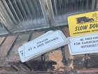 Vintage 1930s-50s Commercial Truck Dash Mount Safety Reminder Cards Semi Driver